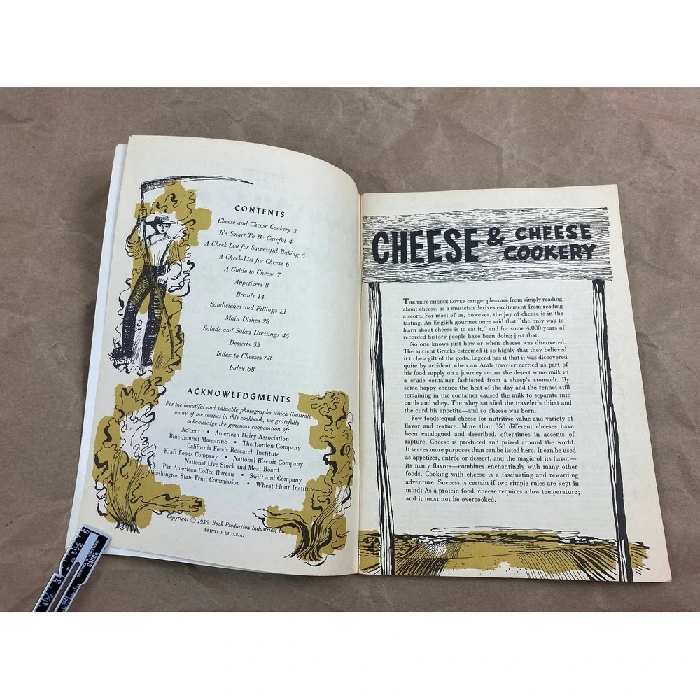 The Cheese Cookbook 1956